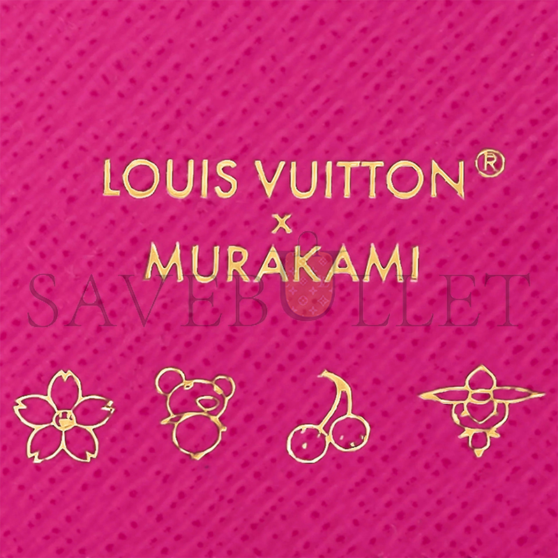 LOUIS VUITTON MASTER MURAKAMI LV X TM VICTORINE WALLET M28387 (12*9.5*2.5cm)